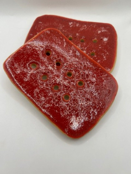 Keramická mýdlenka - modrá (6)