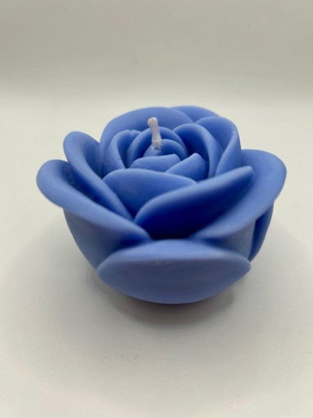 Květ růže - sójová svíčka (5)