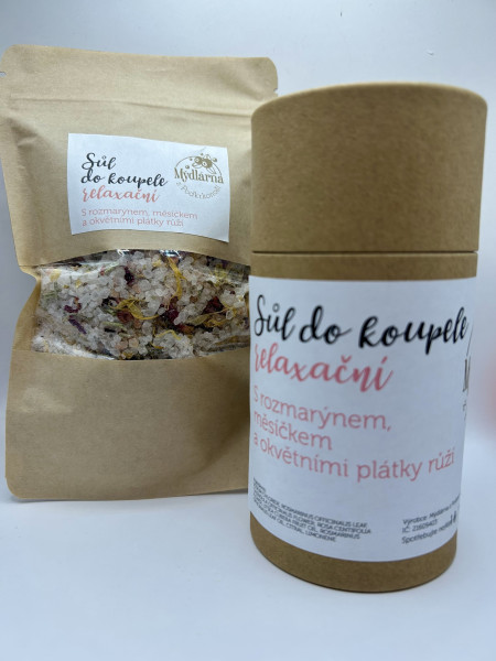 Sůl do koupele relaxační - (2)