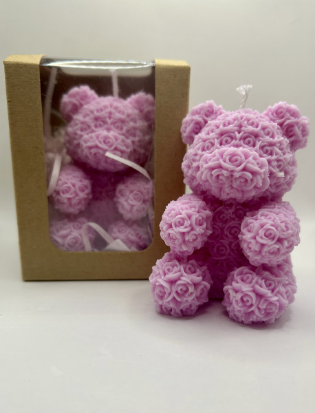 Medvídek - sójová svíčka (2)