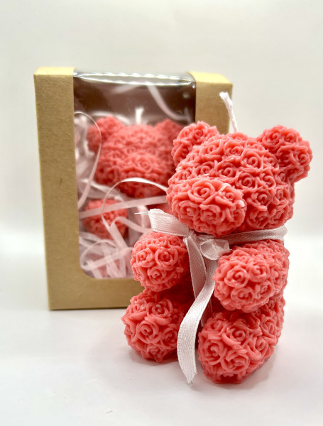 Medvídek - sójová svíčka (8)