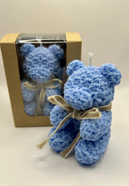 Medvídek - sójová svíčka (9)