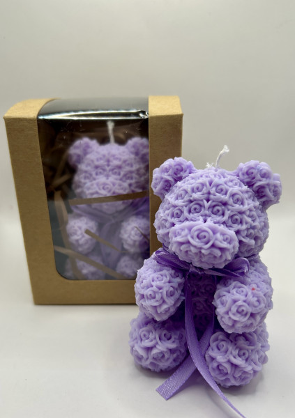 Medvídek - sójová svíčka (10)