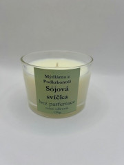 Sójová svíčka ve skle - bez parfemace (3)