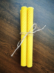 Svíčky ze včelího vosku (5)