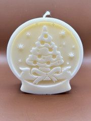Vánoční koule - sójová svíčka