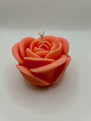 Květ růže - sójová svíčka