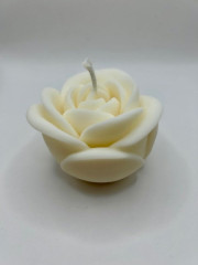 Květ růže - sójová svíčka (2)