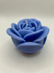 Květ růže - sójová svíčka (5)