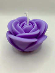 Květ růže - sójová svíčka (6)
