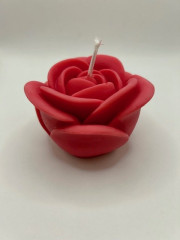 Květ růže - sójová svíčka (8)