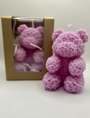 Medvídek - sójová svíčka (2)