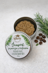 Šampuk s rozmarýnem a kofeinem - posiluje vlasy a jejich zdravý růst